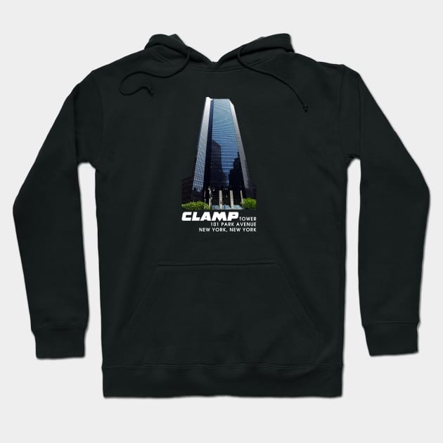 Clamp Tower Hoodie by BigOrangeShirtShop